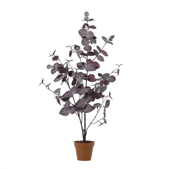 Eucalyptus artificiel violet - ↕86cm