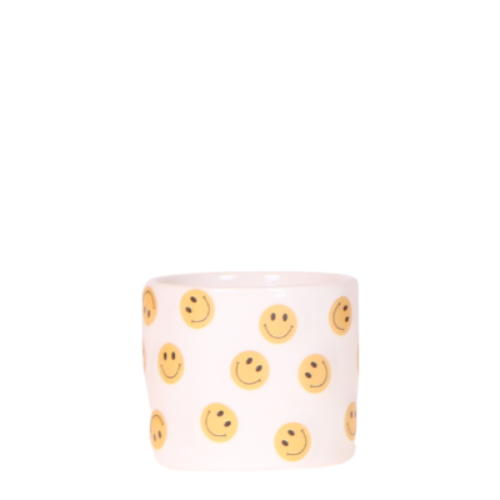 Kolibri Home | Maceta decorativa con carita sonriente - Ø6cm