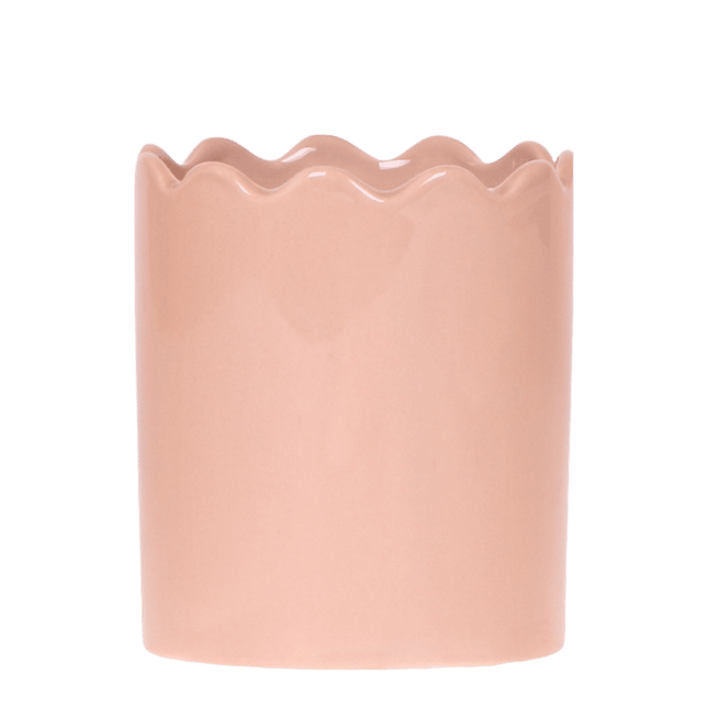 Kolibri Home | Curve sierpot - Oudroze - Ø9cm
