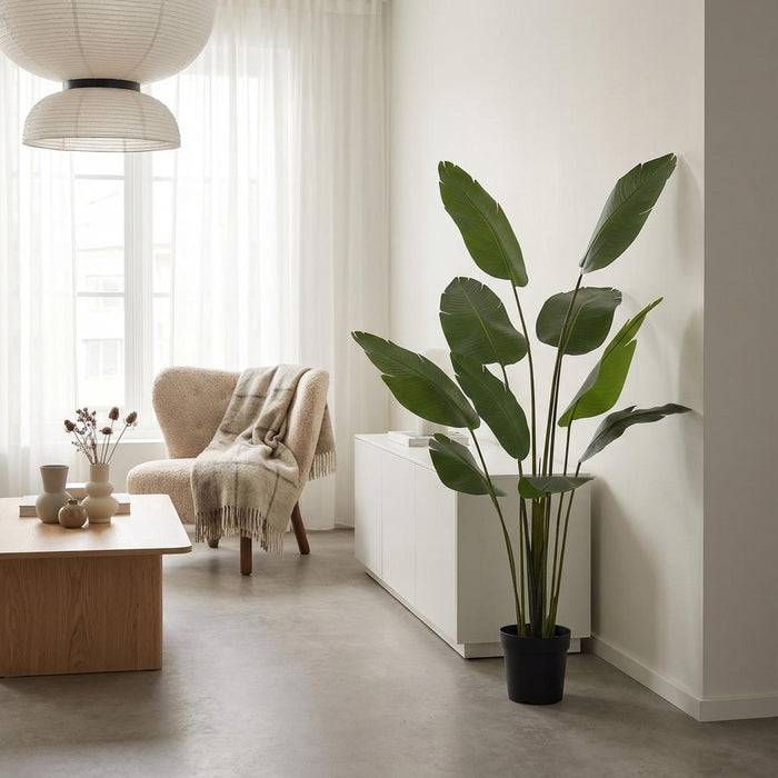 Kunstplant Strelitzia Nicolai - ↕180cm