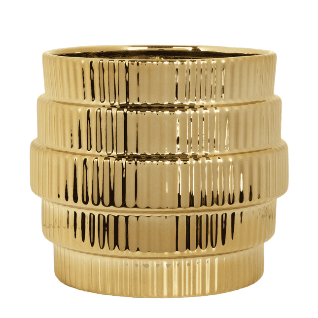 Kolibri Home | Allure Empire Shiny blomkruka - Guld - Ø12cm