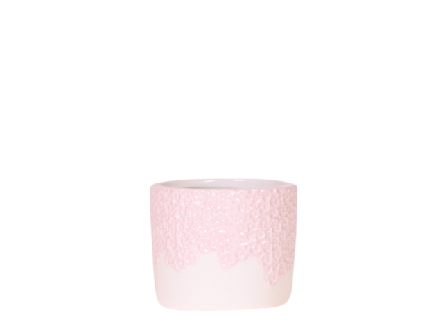 Kolibri Home | Maceta decorativa Bloom - Rosa - Ø6cm
