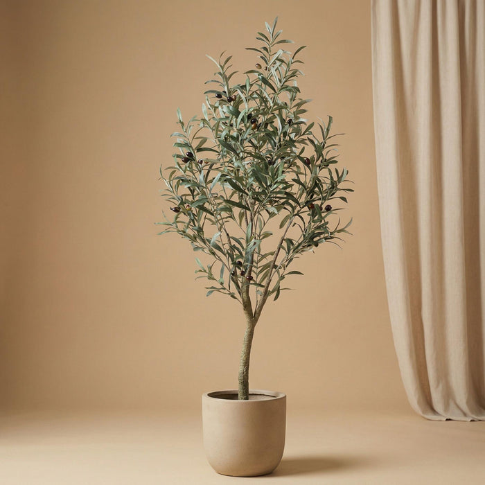 Olivier artificiel en pot - Plante artificielle - 140 cm