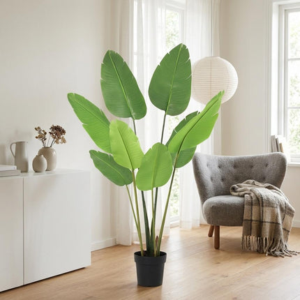 Sztuczna roślina Strelitzia Nicolai - 155cm