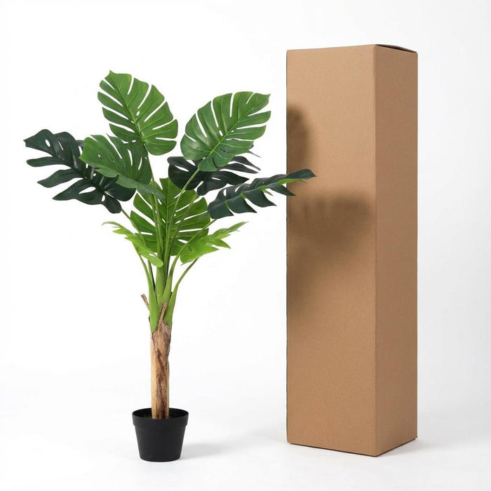 Kunstplant Monstera Deliciosa - ↕120cm