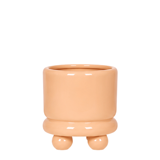 Kolibri Home | Dotty ytterkruka - Orange - Ø6 cm