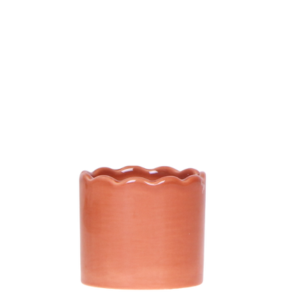 Kolibri Home | Curve sierpot - Terracotta - Ø6cm