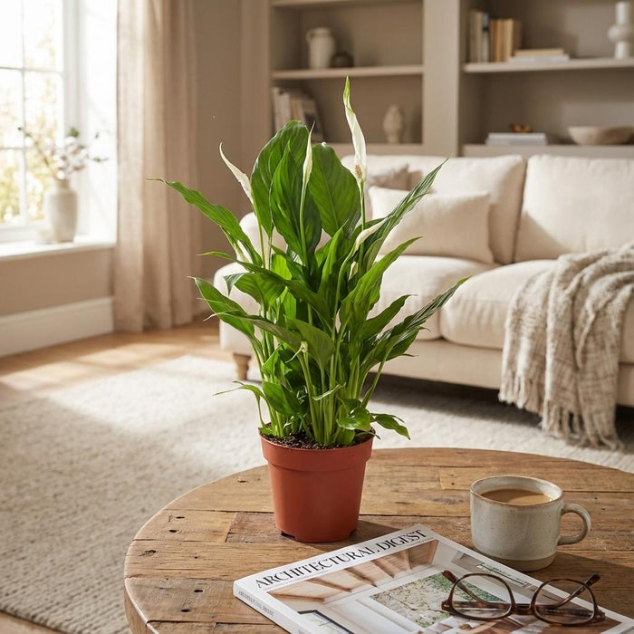 Spathiphyllum - Lepelplant - ↕35-40cm - Ø12cm