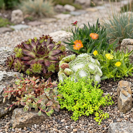 Alpine mix - Ø7cm - ↕10-12cm - 12x