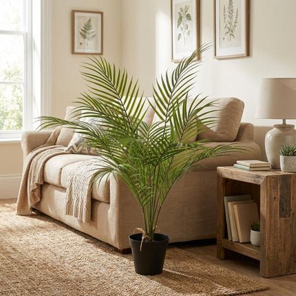 Artificial Kentia palm plant - ↕65cm