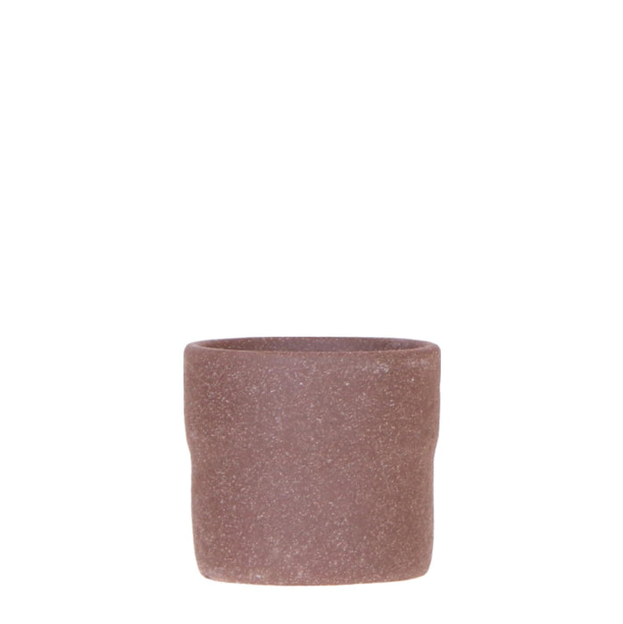 Kolibri Home | Rustic sierpot - Brown - Ø6cm