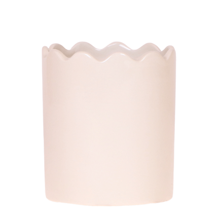 Kolibri Home | Curve sierpot - Wit - Ø9cm