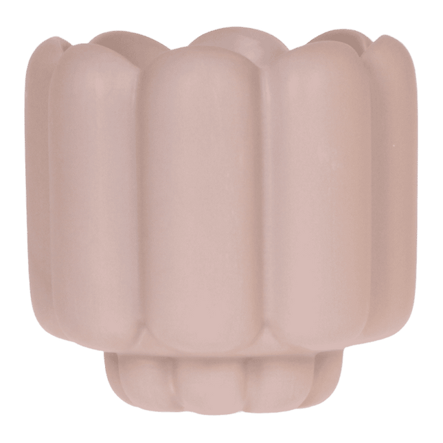 Kolibri Home | Retro blomkruka - Sand - Ø12cm