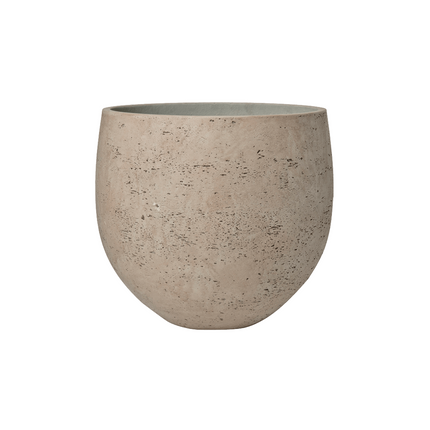 Pot sphérique gris délavé - D39 x H35