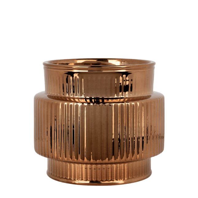 Kolibri Home | Allure Shiny blomkruka - Brons - Ø9cm