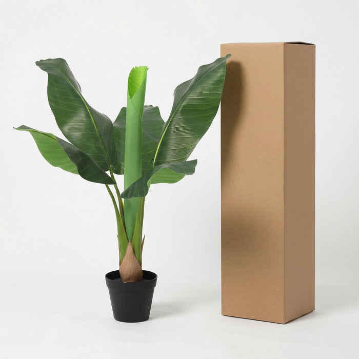 Kunstplant Bananenplant Musa - ↕80cm