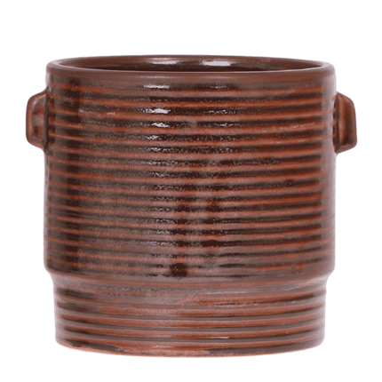 Kolibri Home | Sunset sierpot - Bruin - Ø12 cm