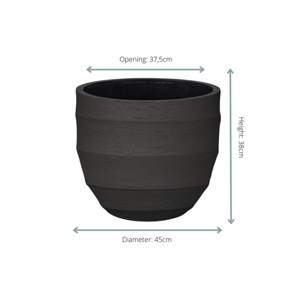 Pot Bordo New Egg Earth - D45 x H38