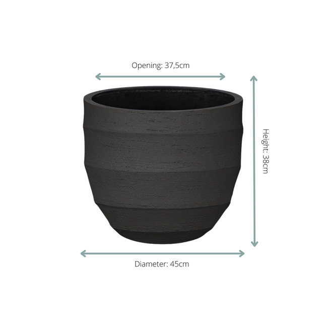 Pot Bordo New Egg Earth - D45 x H38