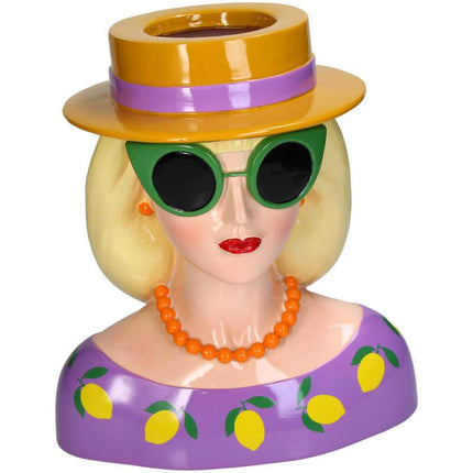 Vase Fashion Lady 'Isa' - Multicolore ↑ 29 cm