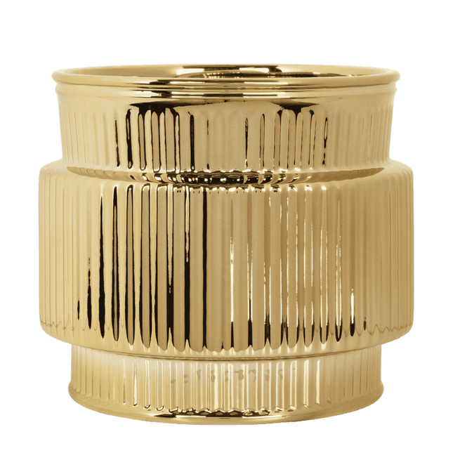 Kolibri Home | Allure Shiny blomkruka - Guld - Ø12cm