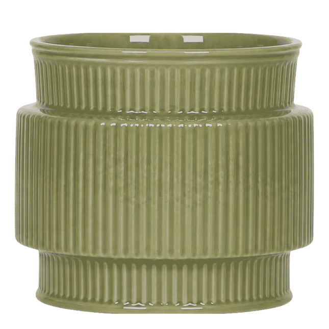 Kolibri Home | Allure sierpot - Groen - Ø12cm