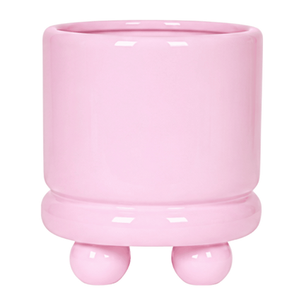 Kolibri Home | Dotty sierpot - Roze - Ø12 cm