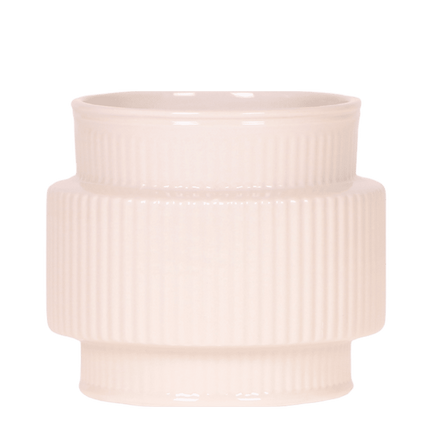 Kolibri Home | Allure sierpot - Wit - Ø9cm
