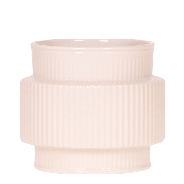 Kolibri Home | Allure sierpot - Wit - Ø9cm
