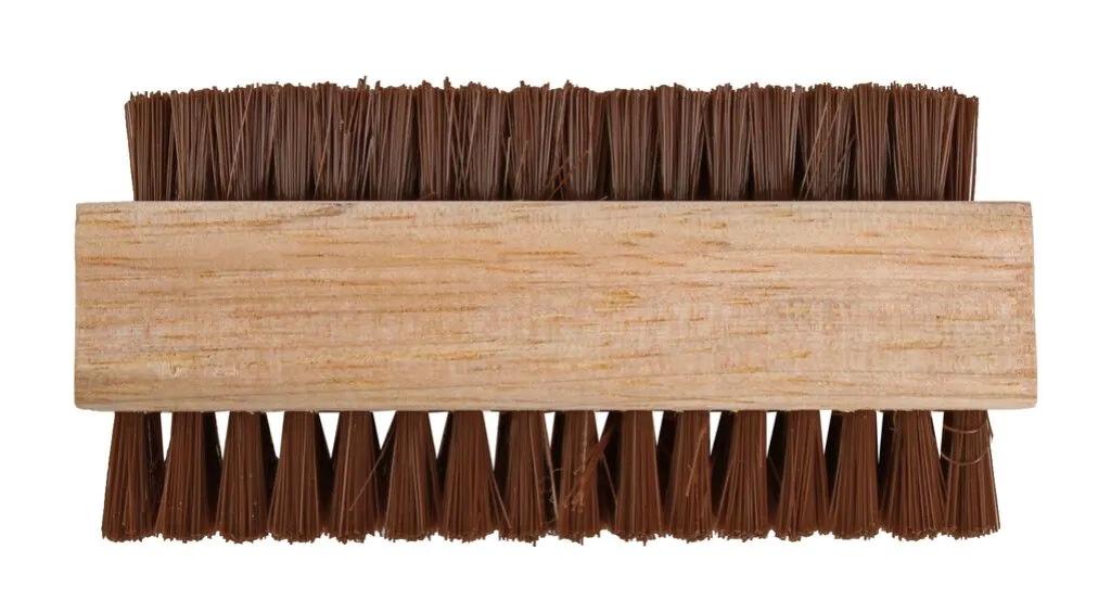 Cepillo de uñas de doble cara - Madera