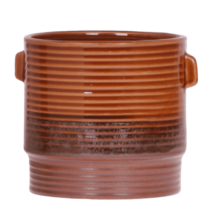 Kolibri Home | Sunset sierpot - Geel - Ø12 cm