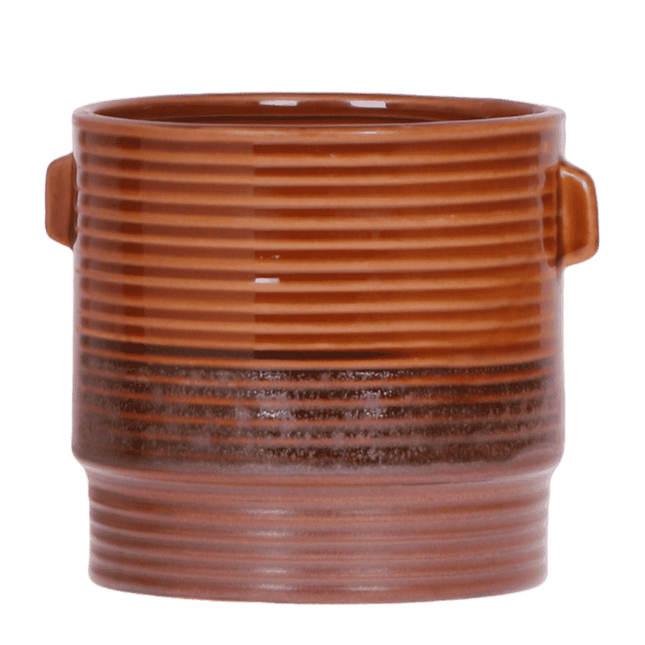 Kolibri Home | Sunset sierpot - Geel - Ø12 cm