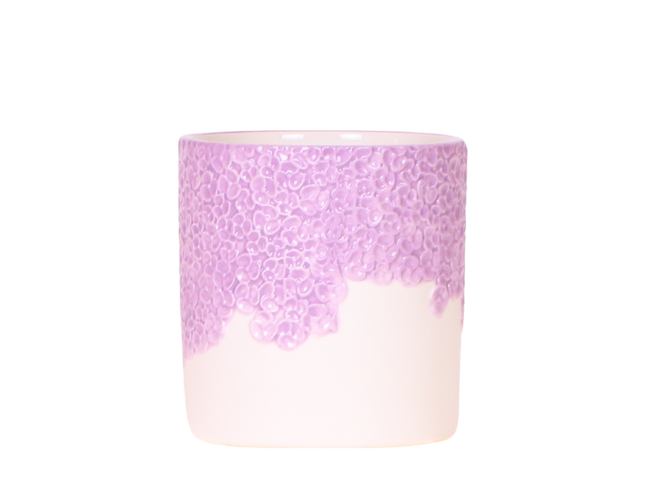 Kolibri Home | Maceta decorativa Bloom - Lila - Ø9cm