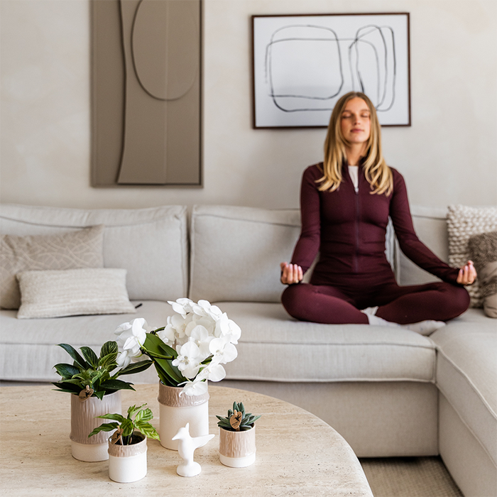 Kolibri Home | Tree sierpot - Sand - Ø6cm