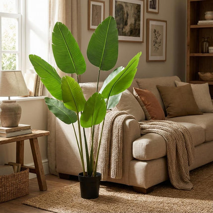 Sztuczna roślina Strelitzia Nicolai - 155cm