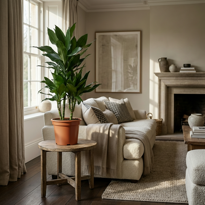 Dracaena Janet Craig - Drakenbloedboom - ↕90-100cm - Ø21cm