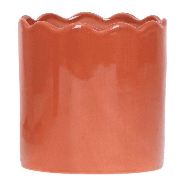Kolibri Home | Curve sierpot - Terracotta - Ø12cm