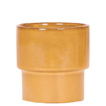 Kolibri Home | Timeless sierpot - Geel - Ø9 cm