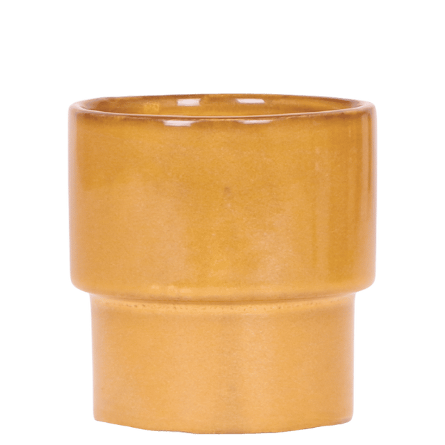 Kolibri Home | Timeless sierpot - Geel - Ø9 cm