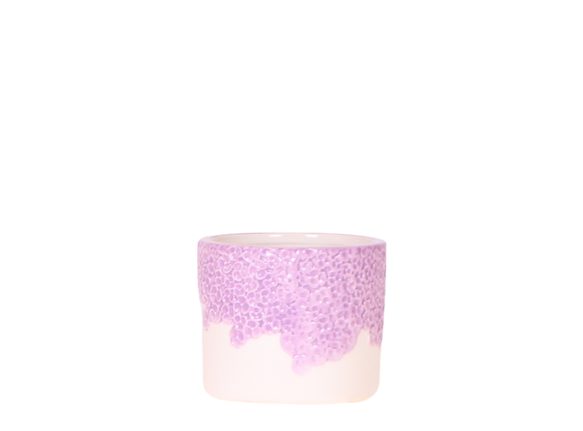 Kolibri Home | Maceta decorativa Bloom - Lila - Ø6cm