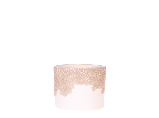 Kolibri Home | Maceta decorativa Bloom - Arena - Ø6cm