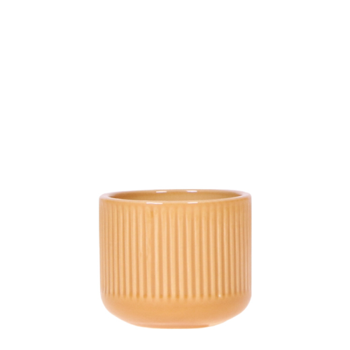 Kolibri Home | Maceta decorativa Flare - Ocre - Ø6cm