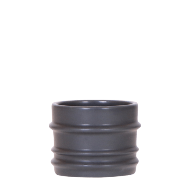 Kolibri Home | Mellow sierpot - Zwart - Ø6cm