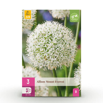 Bulbes d'ail « Mont Everest » - Blanc - Lot de 3 - Calibre 16/18 - Format XXL