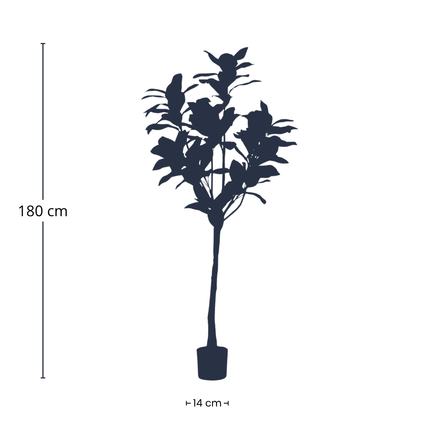 Duża sztuczna roślina - Magnolia Denudata - ↕150 cm