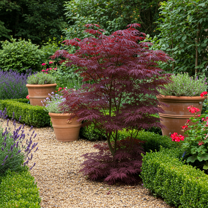 Japanese Maple - Acer palmatum Sangokaku - Green - ↕70cm - Ø19cm
