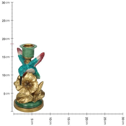 Bougeoir - Colibri ↑ 17 cm