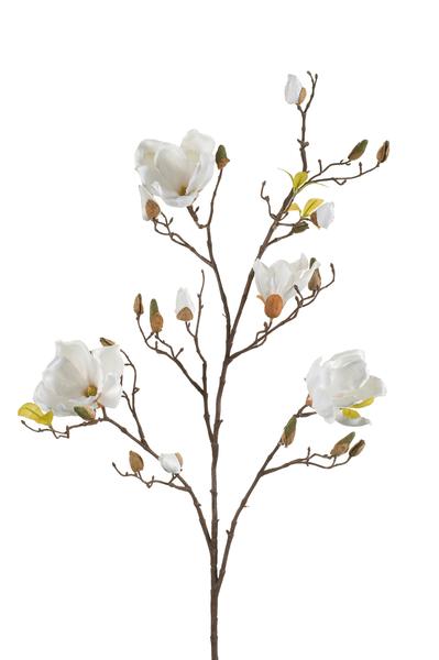Kunstbloemen Solo - Crème - Magnolia Branches - 4x - ↕105cm