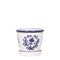 Blauwe Bloempot