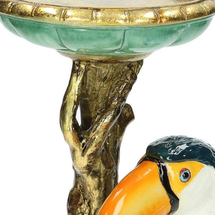 Bougeoir - Toucan Multicolore ↑ 30 cm